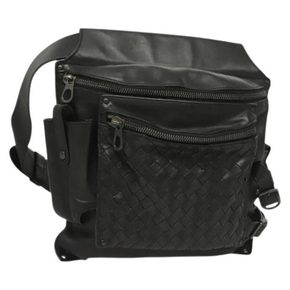 Bottega Veneta Vintage Pre-owned Vintage Bæltetaske - Vintage - Dame - Sort - ONE SIZE - Uld