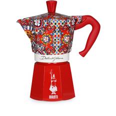 Dolce & Gabbana - Moka stor kaffekokare - unisex - aluminium/nylon - one size - Röd