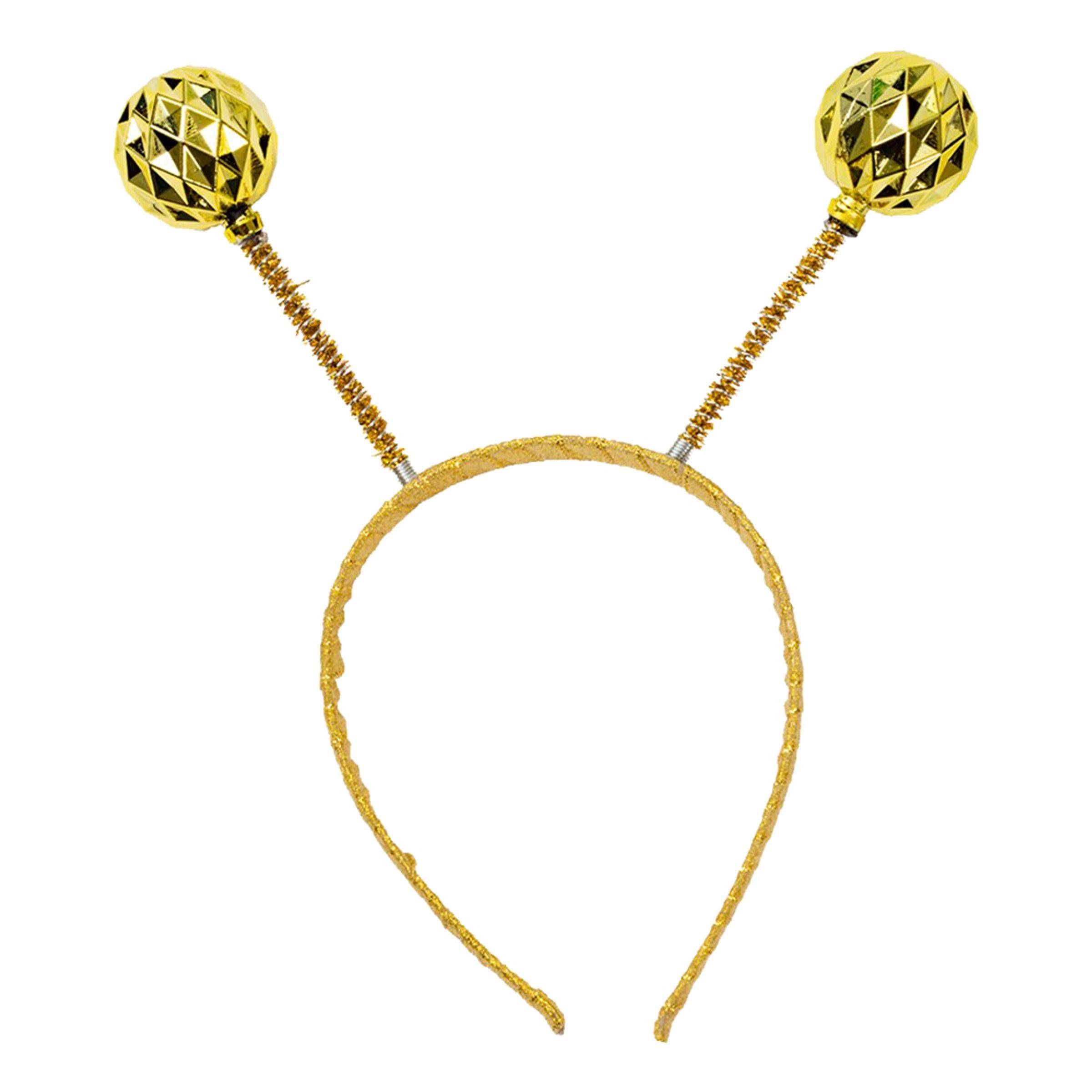 Diadem med Antenner Guld - One size