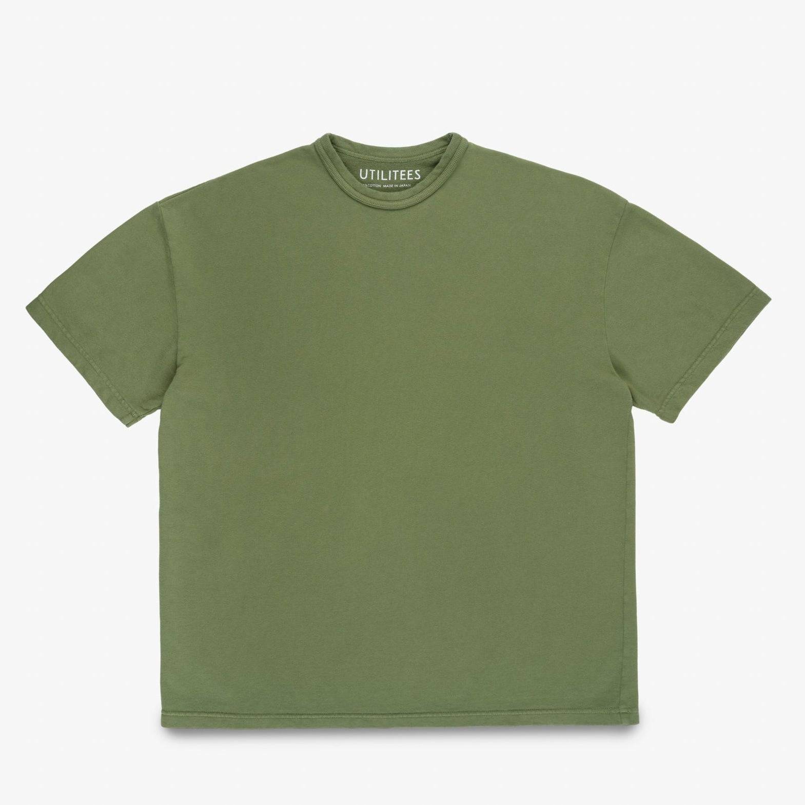 Utilitees - Tee - 10oz Mini Fleece Crew - Olive - l