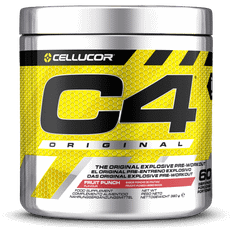 C4 Pre-Workout Fruit Punch - 60 serv.