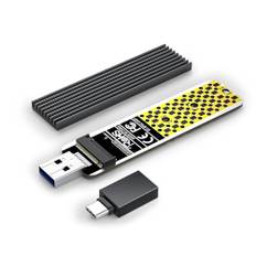 NVMe Gehäuse, ANYOYO 10 Gbps USB 3.2 Gen2 M2 SSD Gehäuse USB C SSD M2 Gehäuse für NVMe PCIe M-Key /B+M Key NVMe USB Adapter für USB 3.2/3.1/3.0/2.0 für 2242 2260 2280 SSD(UNTERSTÜTZT Keine SATA-SSD)