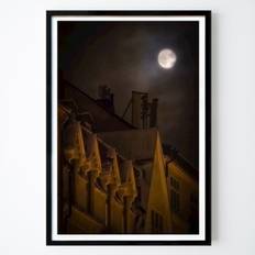 Stockholm Poster: Månsken över Stockholm av Mats Karlsson