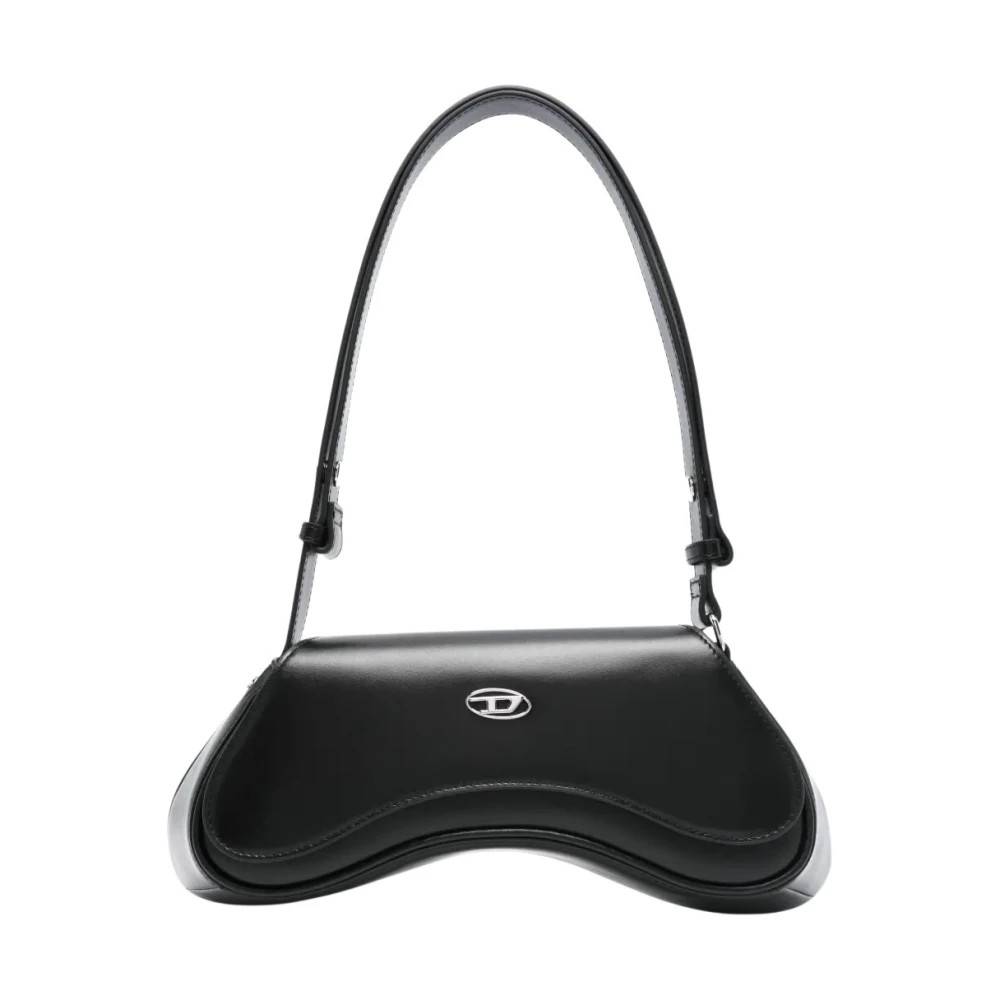 Diesel Play Skuldertaske - Tasker - Dame - Sort - ONE SIZE - Uld