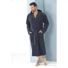 Extra Stor Herr Morgonrock med Huva i 3XL, 4XL, 5XL - 842-17 (4XL)