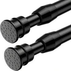1 st No-Drill förlängbar gardinstång, förtjockad kraftig fjäderstång, justerbar längd, lämplig för badrum, kök, garderob, gardin, tvättställ, minimali - Multifärgad (Multi-size)