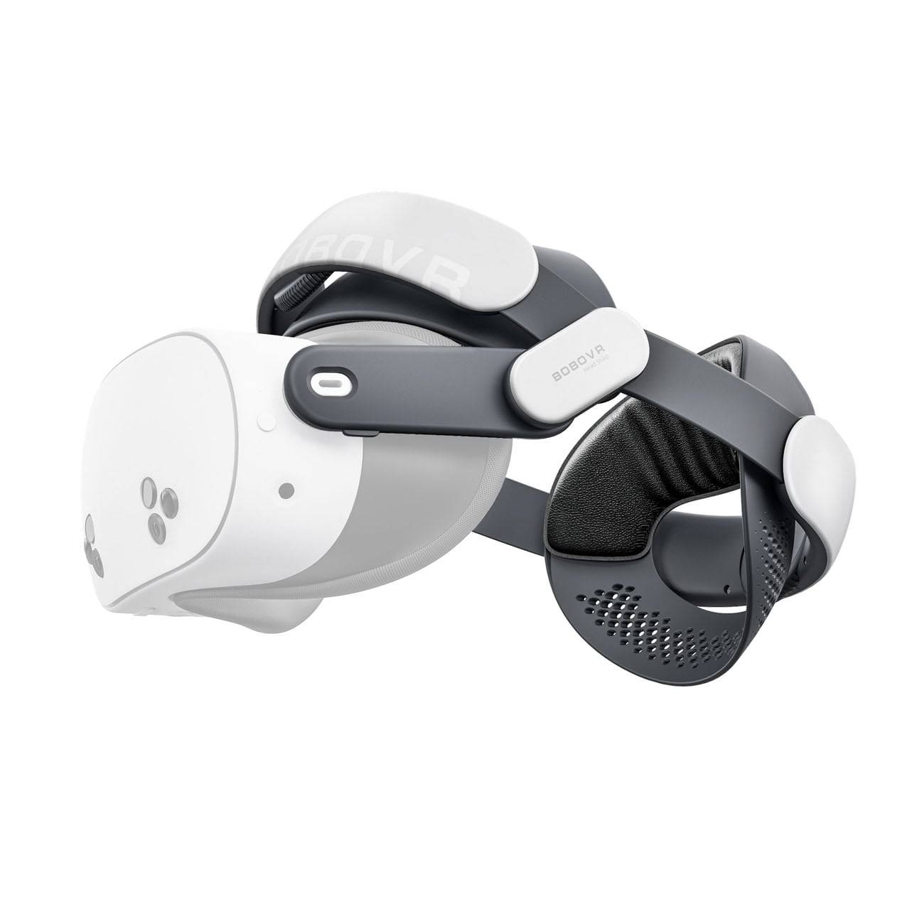 BoboVR M3-hovedrem til Meta Quest 3 / 3S – hvid.