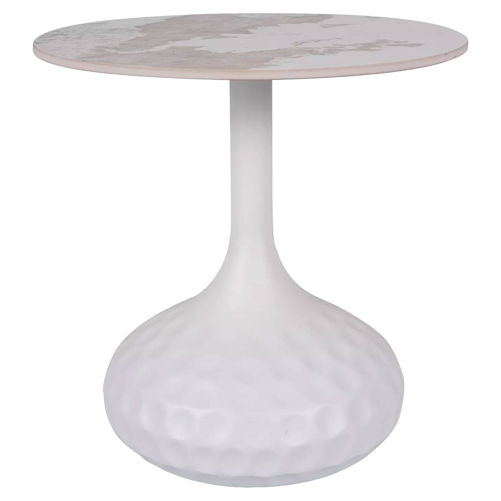 Soffbord Avelora Vit Ø50x49 cm