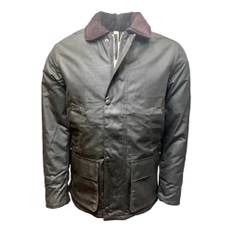 Brixtol Textiles, Jackor , Herr, L, Bomull, Brun Vaxad Jacka Curtis Modell
