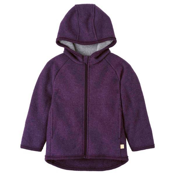 disana Kid's Walk-Jacke Zipp Yllejacka Barn Storlek 98/104 Färg lila