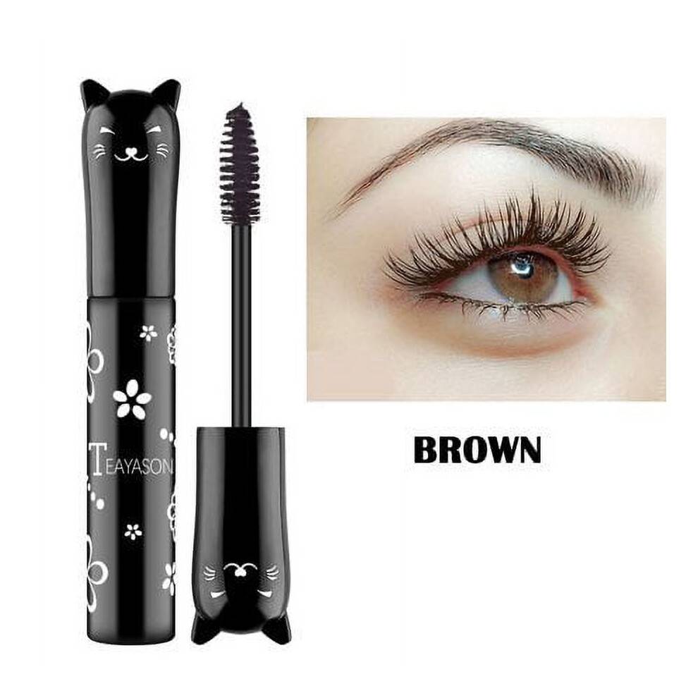 Farve Mascara Blå04 Farverig Mascara Vandfast Farve Øjenvippe Makeup3D Fiber Vippeforlængende Ny