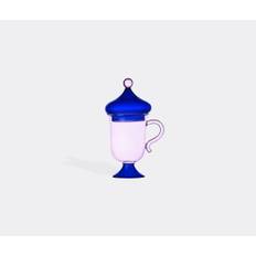 Ichendorf Milano Tea And Coffee - 'Sogni D’Oriente' mug, pink and blue in Multicolor borosilicate glass