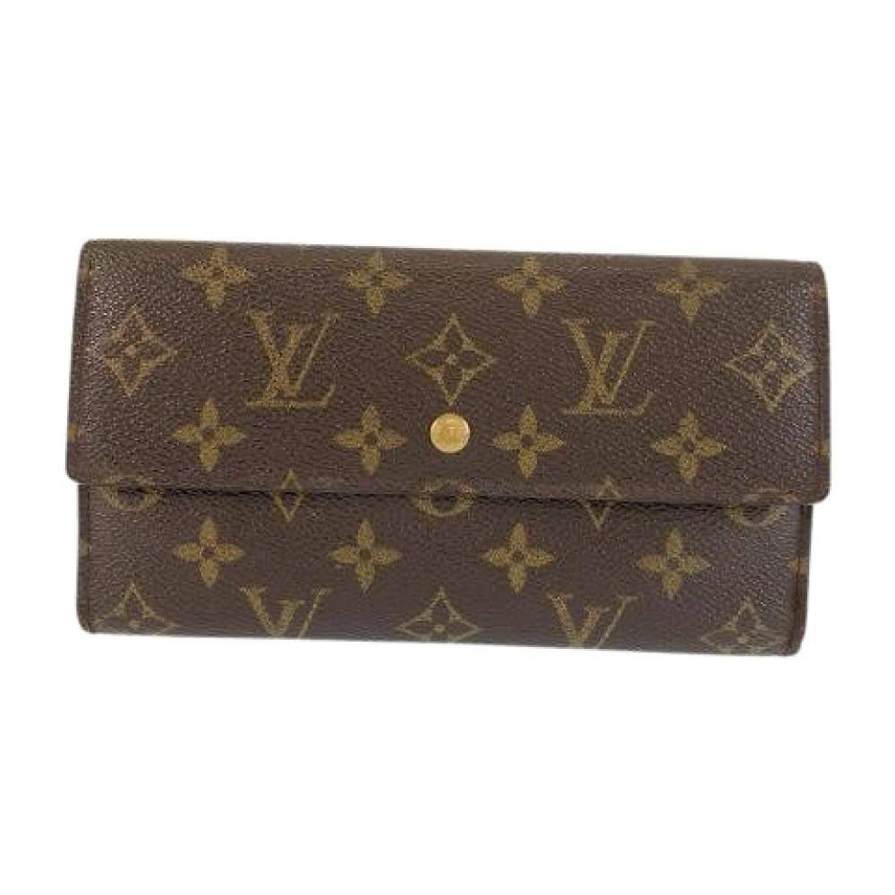 Louis Vuitton Vintage, Vintage , Dame, Brun, ONE SIZE, Pre-owned Monogram Lang Pung