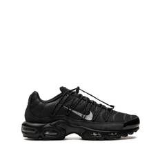 Nike - Air Max Plus Utility Black Metallic sneakers - unisex - mocka/gummi/Tyg/mesh - 8 - Svart