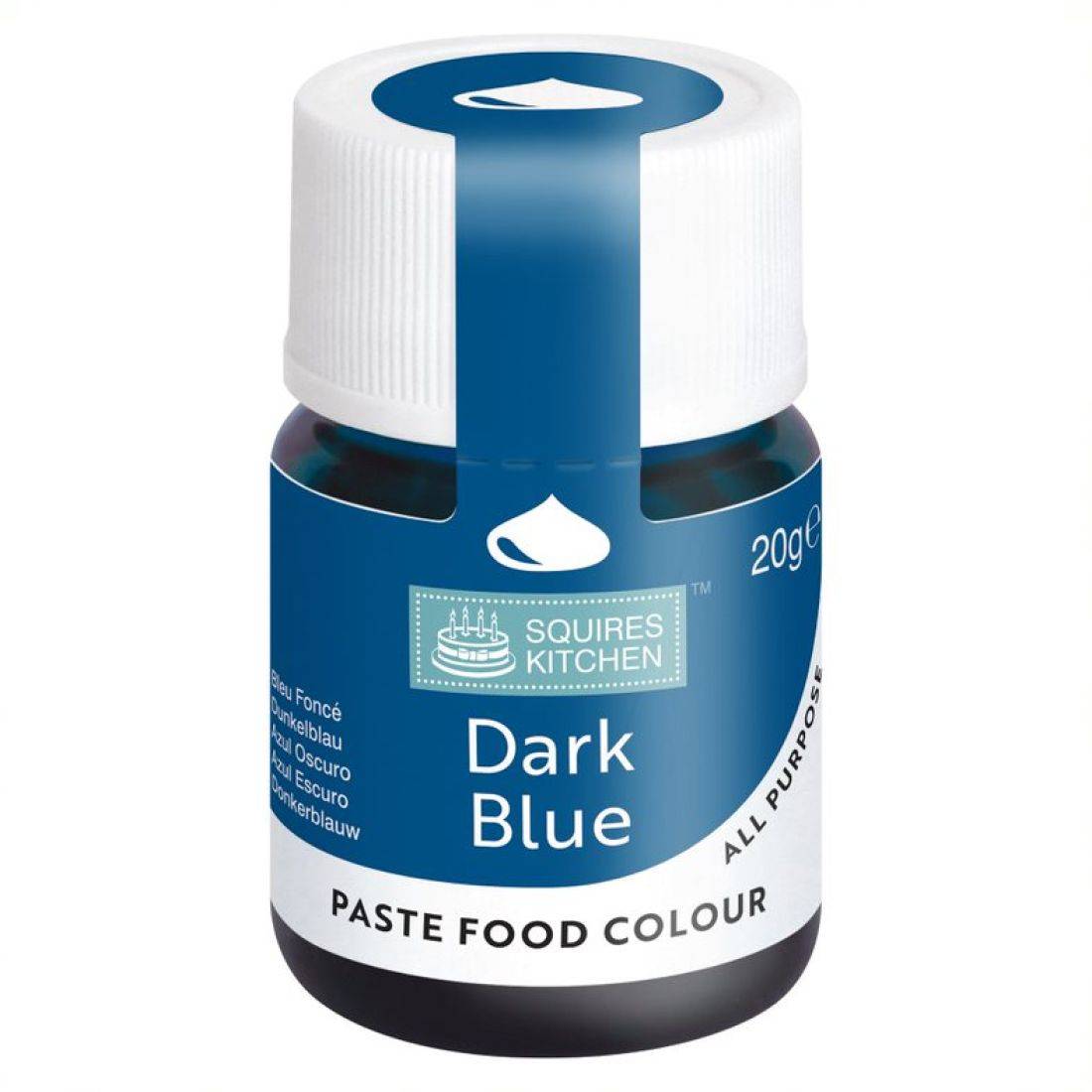 All Purpose Pastafarve Dark Blue - 20g, Squires Kitchen
