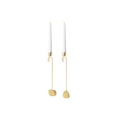Georg Jensen 2023 lyseholder sæt 2 stk