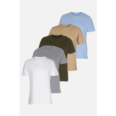 5 stk. Basic T-shirts – Pakketilbud - Herre - TeeShoppen