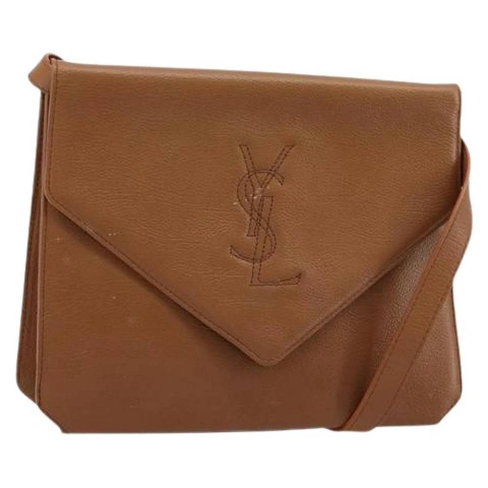 Saint Laurent Vintage - Pre-owned Leather Shoulder Bag Vintage - Dam - ONE Size - Läder