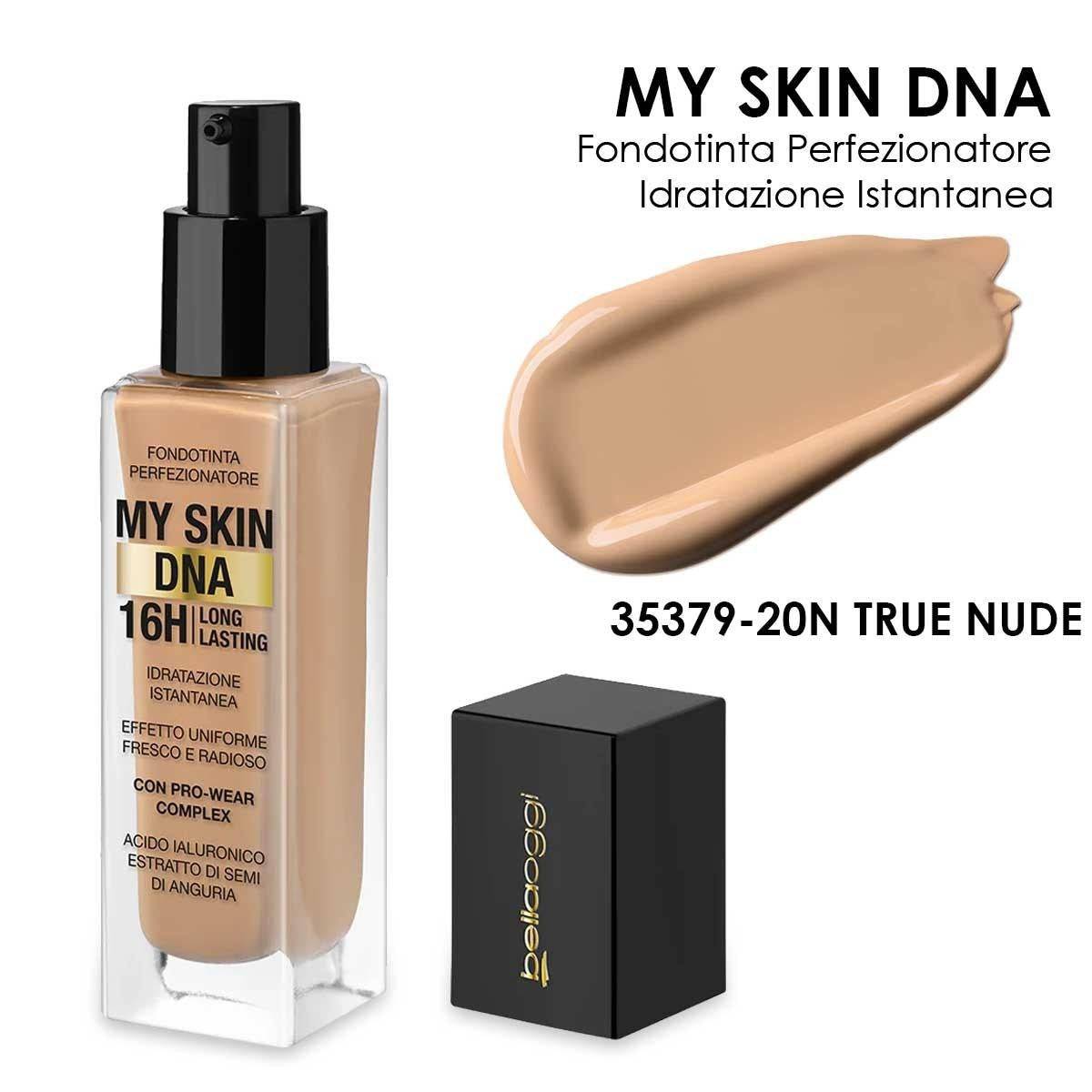 Bella Oggi My Skin Dna Fondotinta 16H True Nude — Fondotinta