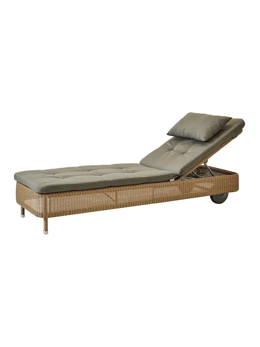 Presley Solvogn fra Cane-line Natural / Taupe, Cane-line Natté - Jacobsen Plus