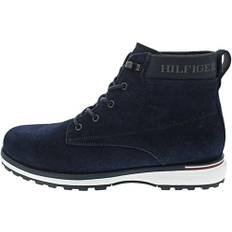 Tommy Hilfiger CORPORATE OUTDOOR SUEDE BOOT ( Outdoor-Stiefel Herren, Blau (Desert Sky), 44 EU