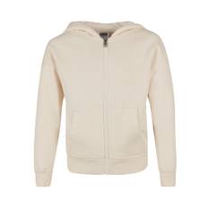 Urban Classics Kids UC Girls Organic Terry Zip Hoody Beige / 134/140 Hoodie