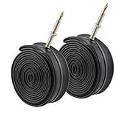 Sessleger 2-pack 700X35-43C racercykeln inre Presta ventil för racercyklar, 80 mm