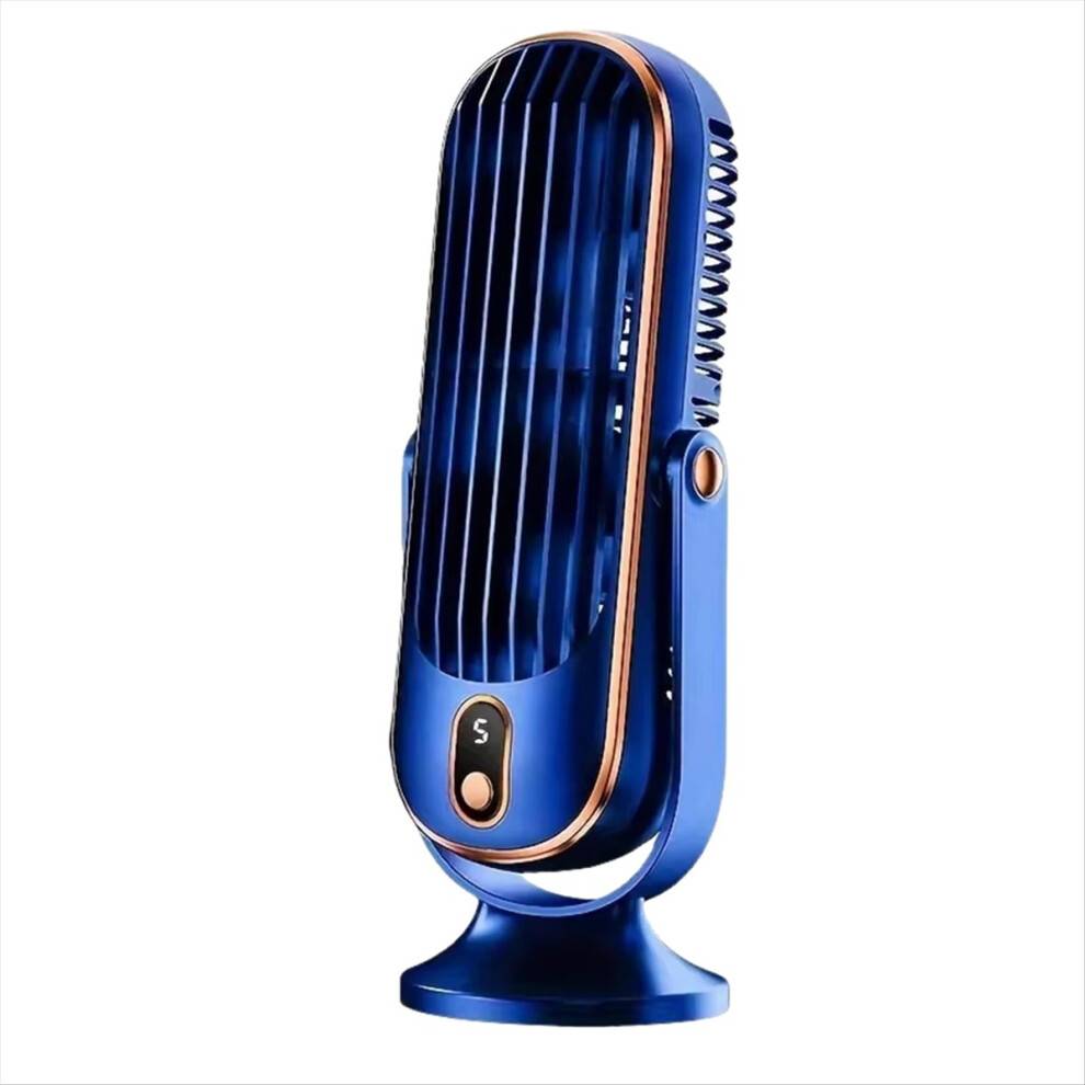 Bordventilator, bærbar bladløs ventilator, lille personlig køleventilator B.