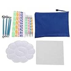 Dotting Tools Set, 20Pcs Mandala Dotting Tools Set Ball Stylus Dotting Tools Mandala Dotting Stippling Tools Template Painting Canvas Rock Dot Stencil Tray