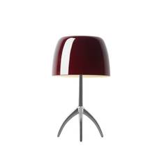 Lumiere Piccola Bordslampa Aluminium/Cherry On/Off