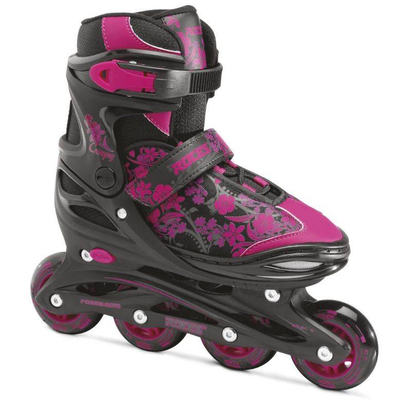 Roces Compy 8.0 Inliners tjej (Svart-violett) - 45 (45)