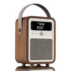 VQ Monty Retro FM/DAB+ radio med Bluetooth i valnød