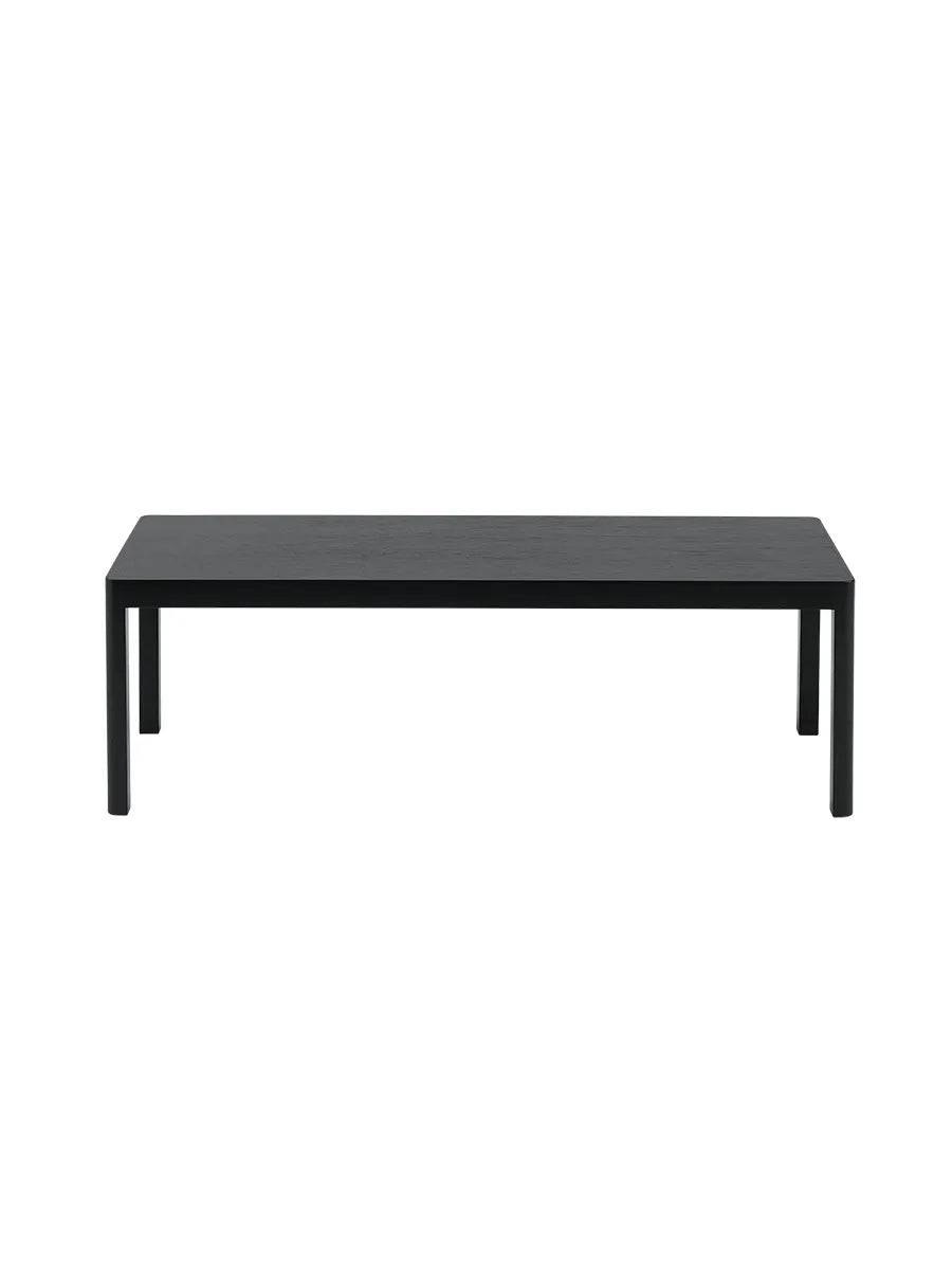Workshop Coffee Table fra Muuto 120 x 43 cm / Black oak - Black oak - Jacobsen Plus