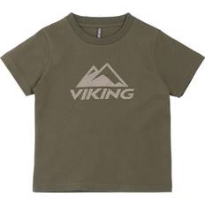 Viking Footwear Kid's Funtime T-Shirt Olive, 98