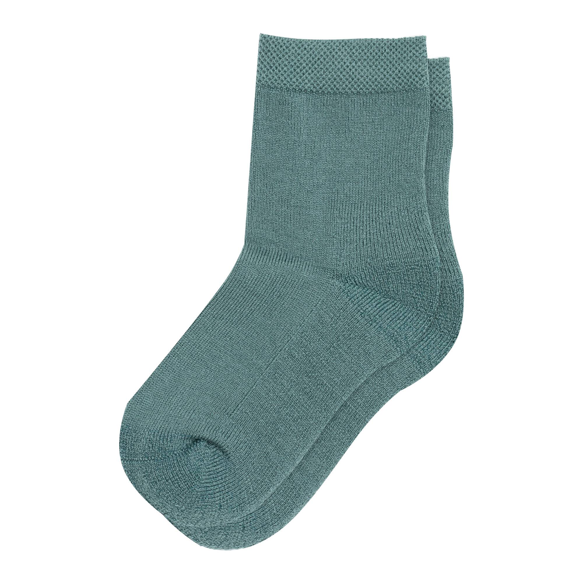 Urberg Juniors' Thicker Every Day Merino Wool Sock 3p  Silver Pine, 33-36