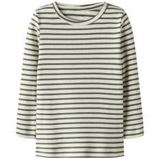 Name It Tröja - Rib - Noos - NmnBani - Dusty Olive - Name It - 3 år (98) - Tröja