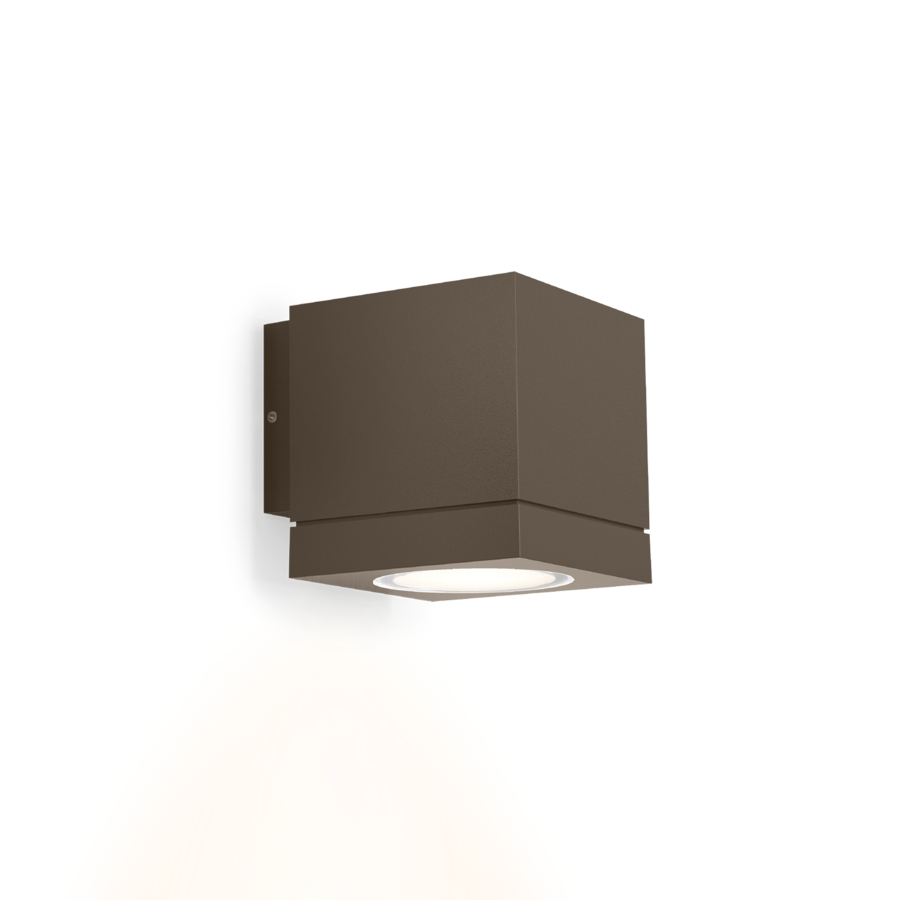 Tube Carré 1,0 & 2,0 Wall outdoor væglampe Wever & Ducré - Tube 1.0 lys ned + 7.9W LED + Bronze
