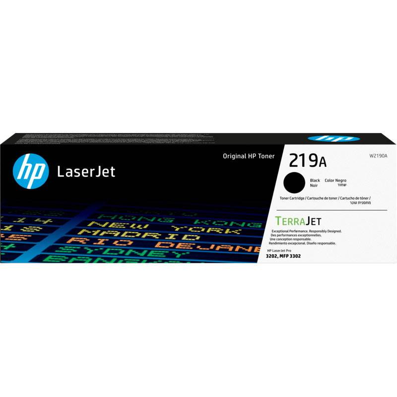 HP toner 219A sort