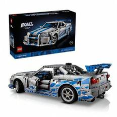 Lego Technology Mekaniskt Set Serie 42210 Fast and Furious Nissan Byggklossar Leksakspresent För Pojkar Och Flickor - Multifärgad (En-Storlek)