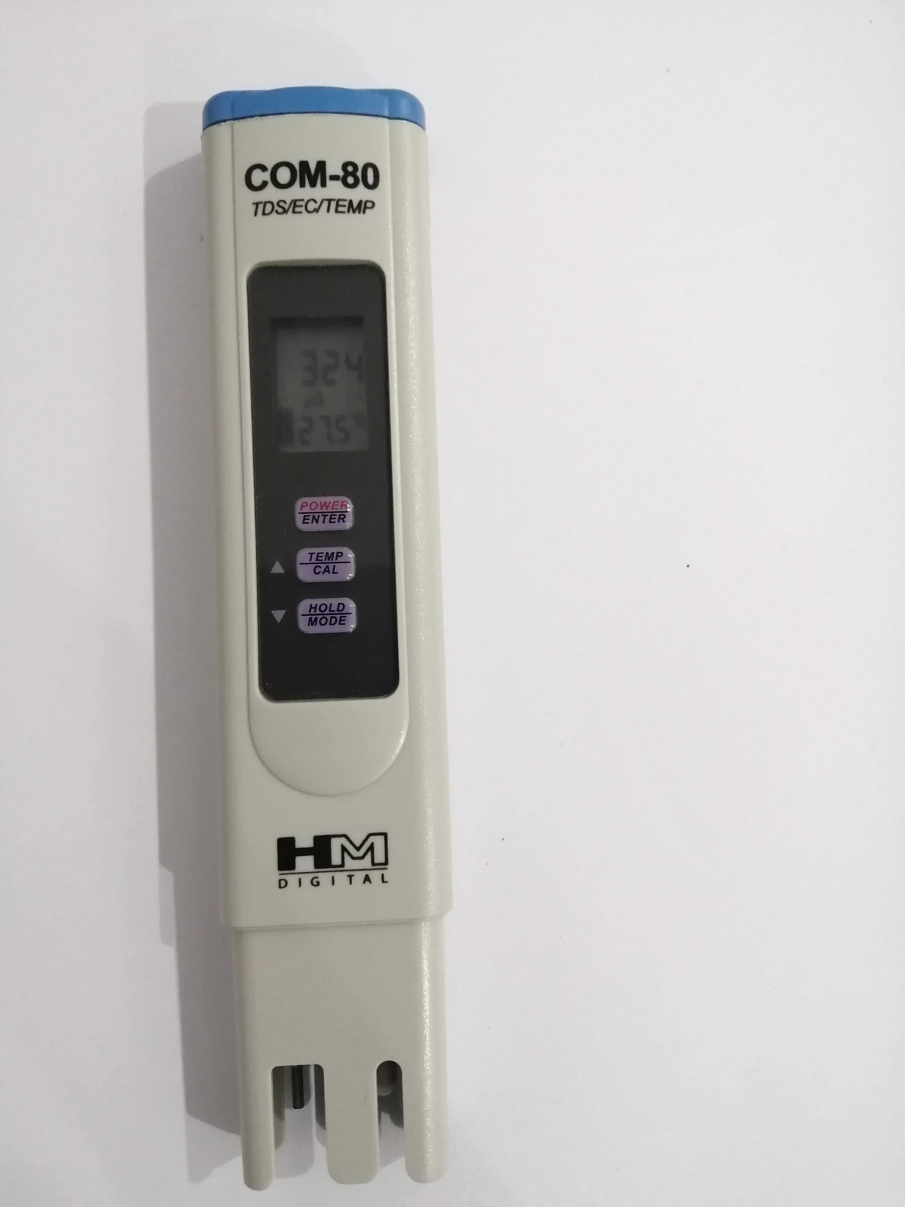 Hm com -80 digital tds meter ec tester 3 in 1 tds temp ec testers vattenmätare vattenrenhetsmått för pool 20% off