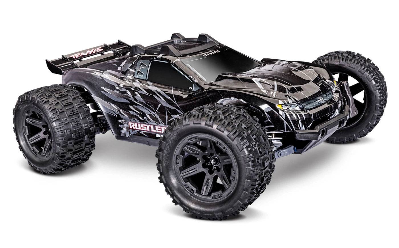 Rustler 4x4 1/10 HD VX3 BL 3S RTR - Sort