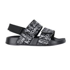 Calvin Klein Badesandaler - Velcro - Sort m. Hvid - Calvin Klein - 27 - Badesandal