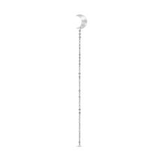 Jane Kønig Half Moon Ørering Single Sølv HMCS-XJK24-1-S-Right - Dame - 925 sterling silver