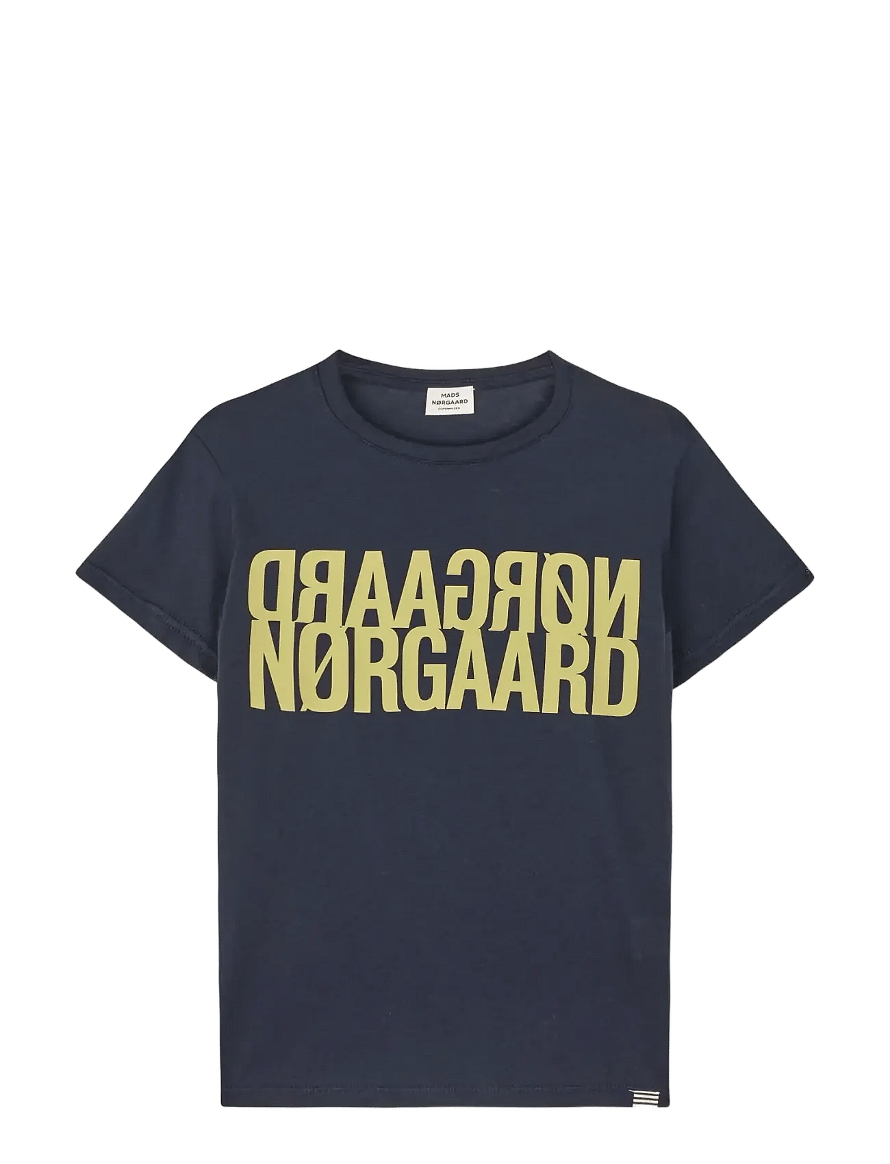 Mads Nørgaard Single Cotton Tuvina Tee - Navy - 104
