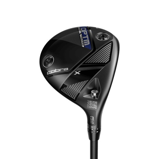 Cobra OPTM X - Fairwaywood (Fattning: Höger (Vanligast), Loft: #7-21°, Skaft: Mitsubishi - Kai'li Blue DW 60 - Stiff)