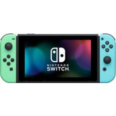 Nintendo Switch 2019 | Animal Crossing Edition | grøn/blå