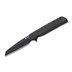 Ruger unisex – vuxna LCK svart fickkniv, svart, 19,1 cm