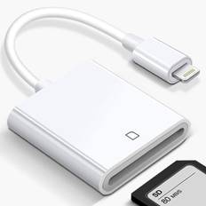Apple Lightning til SD-kortlæser Plug and Play-adapter til