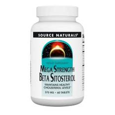 Source Naturals, Mega Strength Beta Sitosterol, 60 Tabs