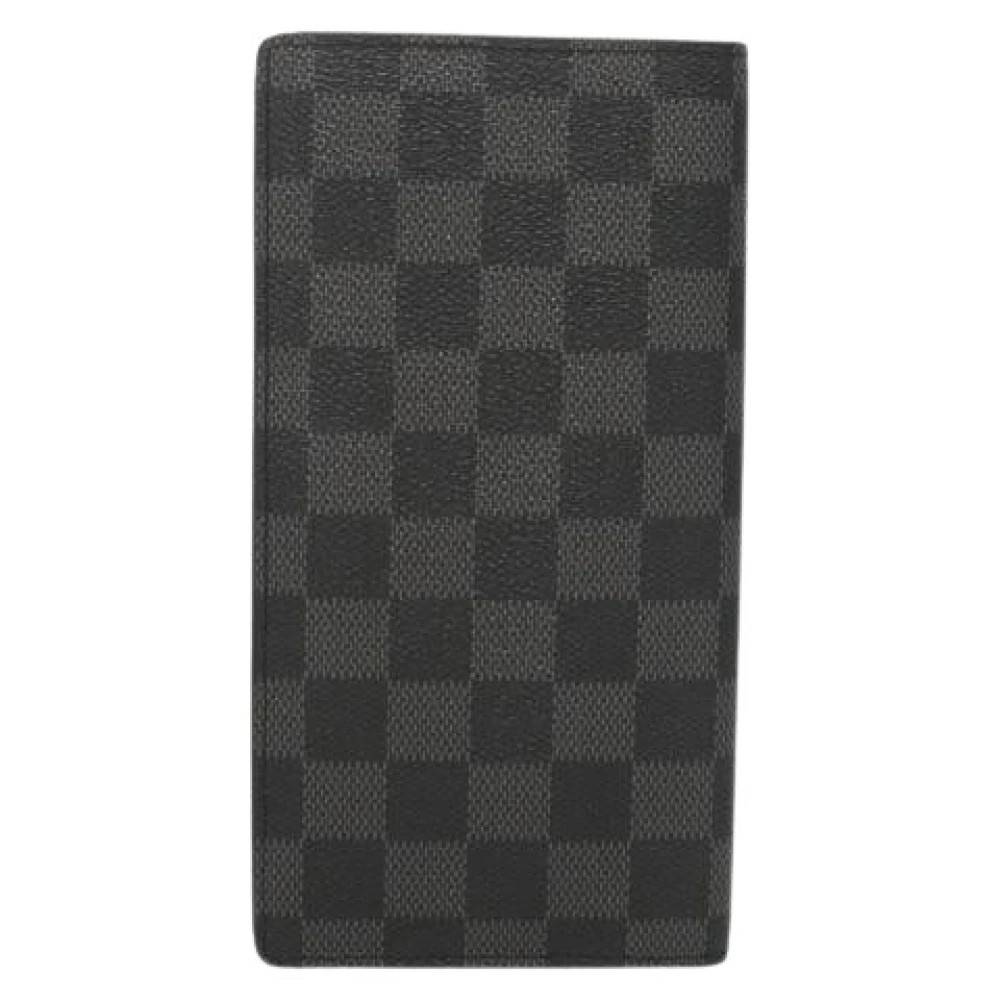 Louis Vuitton Vintage Pre-owned Brazza Lang Bifold pung - Vintage - Herre - Grå - ONE SIZE -